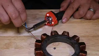 Rebuilding & Rewinding a Garden Tractor Small Engine Stator Charging System