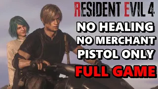 Minimalist, Silent Stranger + Frugalist Achievements (FULL GAME Walkthrough) - Resident Evil 4 2023