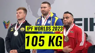 105 kg at IPF WORLDS 2023 / NOVOPISMENNYJ vs NORLING vs MOHAMED