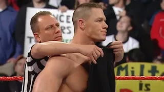 John Cena vs. Daivari | WWE RAW | 12/12/2005