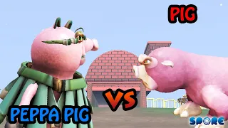 Peppa Pig vs Pig | Cartoon vs Animal [S2E10] | SPORE