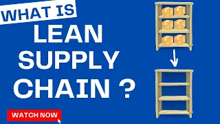 What is LEAN SUPPLY CHAIN MANAGEMENT ? Simple explanation with practical examples !!