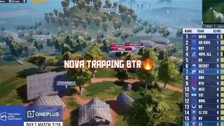 NOVA trapping BTR | This trap by Nova made people think they were cheating 🤣
