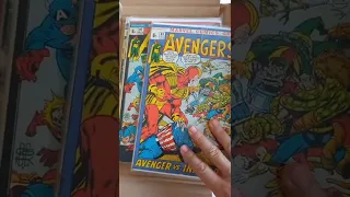 More Avengers unboxing #avengers #comics #collection #unboxing #70s #comicbooks #marvel #shorts