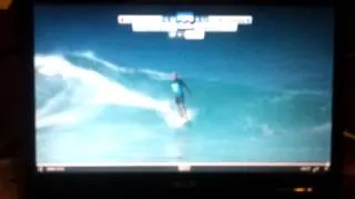 MICK FANNING WINNING BARREL PIPEMASTERS! AMAZING!