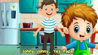 Johny Johny Yes Papa | Nursery Rhymes | Kids Song | kids Fun Learning Video | Poem