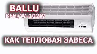 Тепловентилятор настенный BALLU BFHW-102W. Обзор.