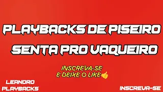 Playback Senta Pro Vaqueiro ( Piseiro) #piseiro #pisadinha #playback #musica