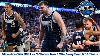 How Mavericks Won GM 3 vs. Wolves w/Luka Dončić & Kyrie Closing Show & P.J. Washington Clutch Shot!