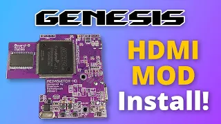 MegaSwitch HD Install Part 1 - Retro Modding Stream