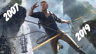 Evolution of Uncharted Games from 2007 to 2019