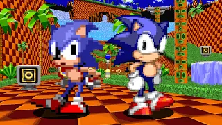 Sonic 1 accurately in Sonic Robo Blast 2