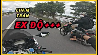 Cbr1000rr chạm trán Ex độ "nội công" và cái kết