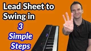 Make a lead sheet swing in 3 steps