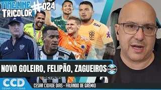 TimeLine Tricolor #024: surpresa no gol, novo zagueiro na pauta, lesão, vitória, Felipão