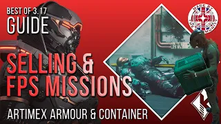 Star Citizen Guide 3.17 [4K] FPS Missions & Sellling Loot | Container, Hurston Artimex & more