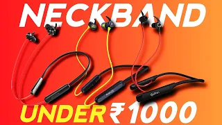 Top 3 Best Neckband Under 1000 With Noise Cancelling🔥Best Neckband 2024