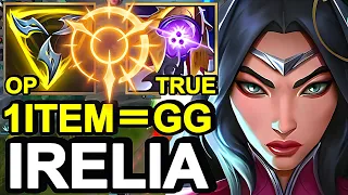 Wild Rift China Irelia Jungle - 21KILL Carry Best Irelia Build Runes - Sovereign Solo Rank Gameplay