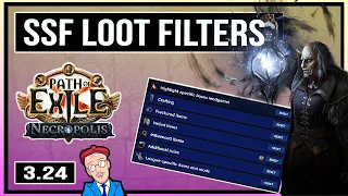 How to Create a Solo Self-Found Loot Filter - PoE 3.24 - SSF Guide