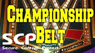 SCP-619-J Championship Belt | Joke scp