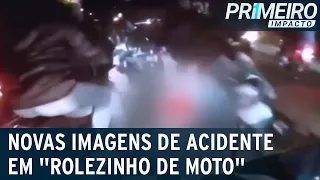 Novas imagens de "rolezinho de moto" que resultou em 3 mortes | Primeiro Impacto (25/07/23)