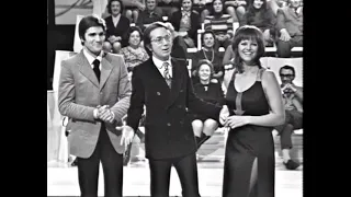 Mike Bongiorno , Sabina Ciuffini , Nino Benvenuti e Claudia Cardinale Teatro 10 -13.03.1971