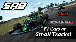 F1 Cars Vs Small Tracks in Automobilista 2!