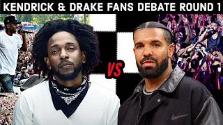 Drake Fans & Kendrick Fans Call In To Debate Who Won Round 1 🚨 Push Ups vs 'euphoria'