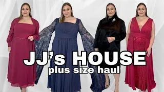 JJ’s HOUSE plus size try on haul | FORMAL DRESSES