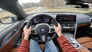 2024 BMW 840i Xdrive Gran Coupe: POV Drive, Impressions and ASMR