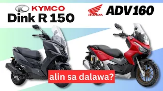 Kymco Dink R150 vs Honda ADV 160 | Side by Side Comparison | Specs & Price | 2023 Philippines