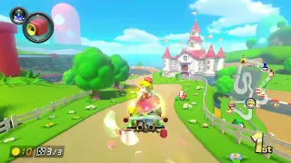 Boomerang Cup - Mario Kart 8 Deluxe (Switch) DLC Cup 150cc Peachette driving Circuit Special