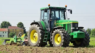 John Deere 7810 + Attrezzo Combinato 2.5 m (Dischiera/Ripper) | BIASIA