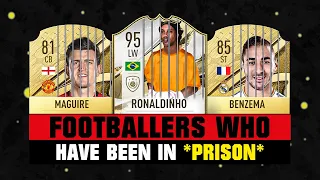 FOOTBALLERS Who Have Been In PRISON! 😱⚠️ ft. Ronaldinho, Maguire, Benzema...