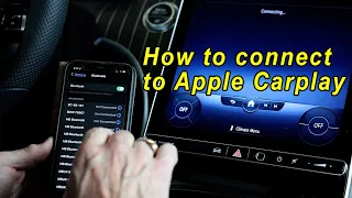 How to Connect to Wireless Apple CarPlay | 2023 Mercedes-Benz MBUX System