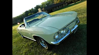 FOR SALE: 1966 CHEVROLET CORVAIR CORSA CONVERTIBLE WITH TURBO!