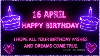 16 April Special New Birthday Status Video, happy birthday wishes song, birthday msg quotes जन्मदिन