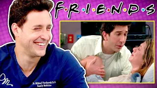 Doctor Reacts To FRIENDS Medical Scenes