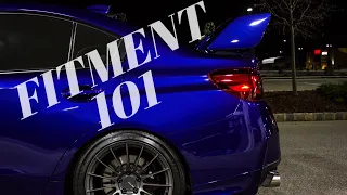 Wheel Fitment Guide on a Subaru STI