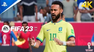 FIFA 23 - Cameroon Vs Brazil - FIFA World Cup 2022 Group Stage Match | PS5™ Gameplay [4K 60FPS]