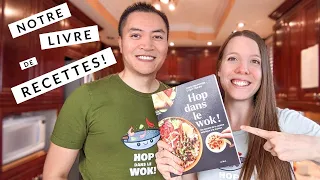 ON VOUS PARLE DE NOTRE LIVRE DE RECETTES HOP DANS LE WOK!