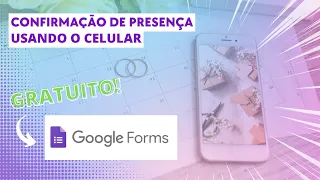 Lista de presença gratuita pelo Google Forms no celular | Fábula Digital