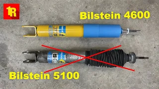 Here's The Difference Between Bilstein 5100 And Bilstein 4600!!