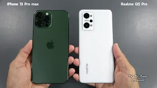 iPhone 13 Pro max vs Realme Q5 Pro | SpeedTest