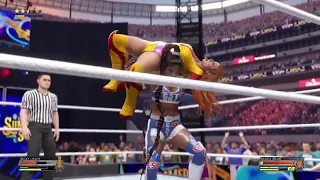 WWE 2K22 - Bianca Belair vs. Becky Lynch — Raw Women’s Championship Match — SummerSlam 2022