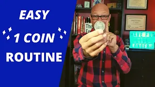 Easy 1 COIN ROUTINE for Beginners | One Coin Routine Tutorial