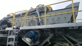 RPM's new toy, The Lippmann 4800R Impact Crushers with a double deck recirculating screen-box