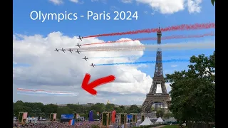 Cérémonie de passation des JO avec Tokyo - Paris 2024 - Place du Trocadéro