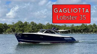 $799k - 2023 Gagliotta Lobster 35 US DEBUT Luxury Cruiser Walkthrough