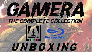 Gamera: The Complete Collection Arrow Video Blu Ray Unboxing
